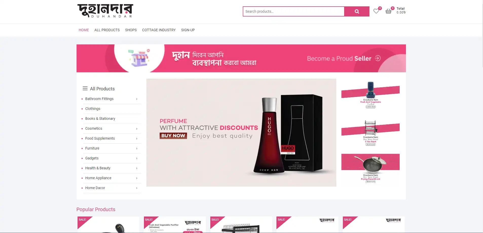 Ecommerce based in Bangladesh